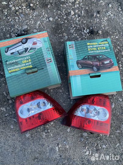 Задние фары priora
