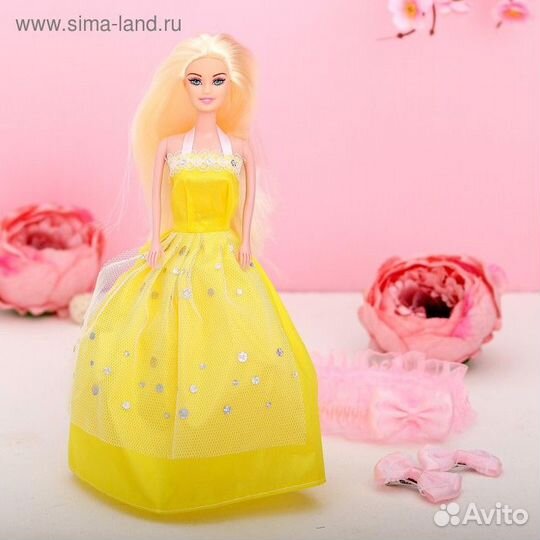 Кукла с аксессуар. Сказочной девочке happy valley