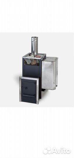 Печь для бани с баком