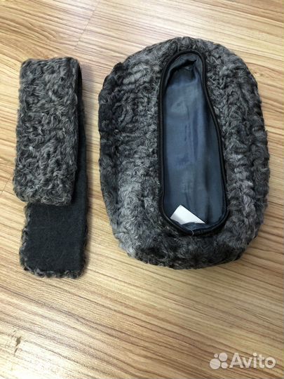 Берет каракулевый и Воротник