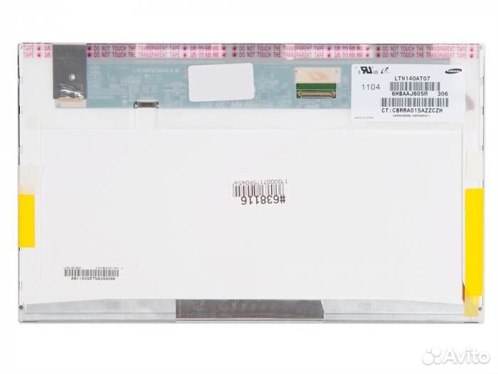 Матрица для ноутбука Samsung LTN140AT07