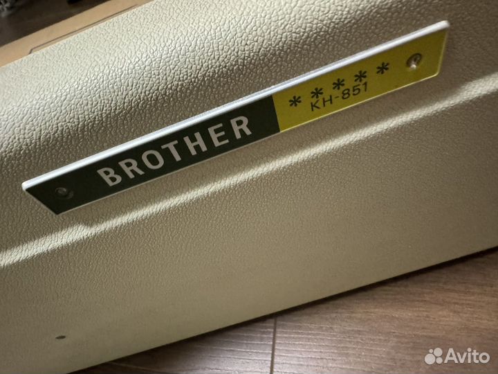 Вязальная машина brother 5 класс kh851/ kr830