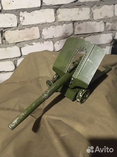 Игрушка пушка СССР