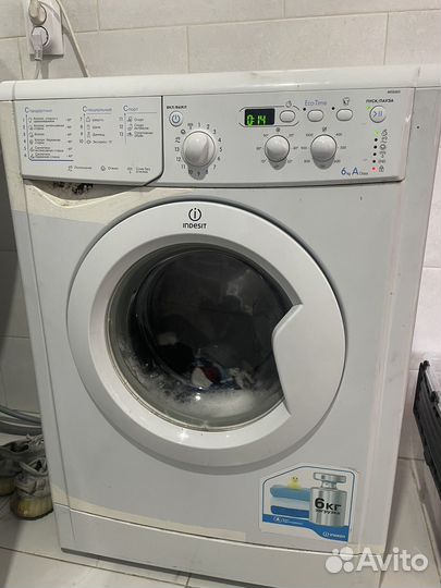 Стиральная машина indesit 6 кг