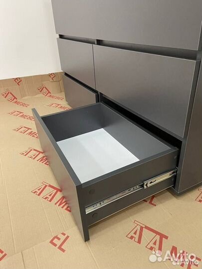 Комод новый графит