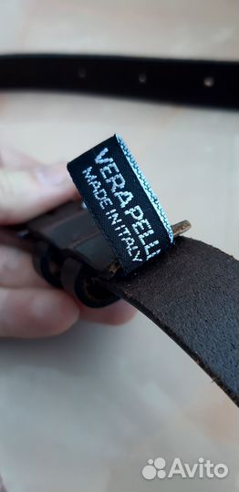 Ремень-портупея натуральная кожа италия