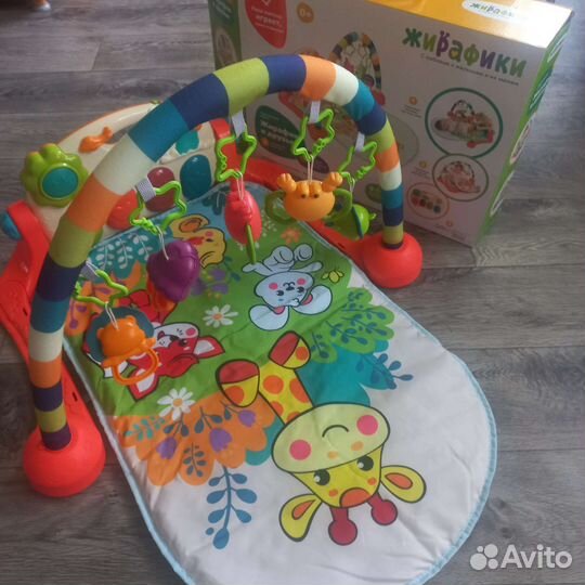 Развивающий коврик музыкальный