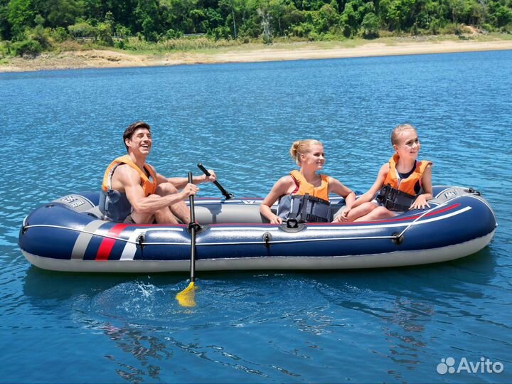 Надувная лодка Treck X3, 307х126х39 см