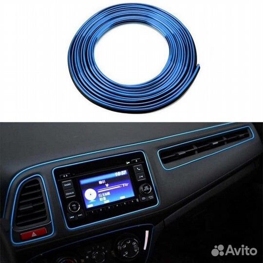 Молдинг для отделки салона автомобиля 5 метров