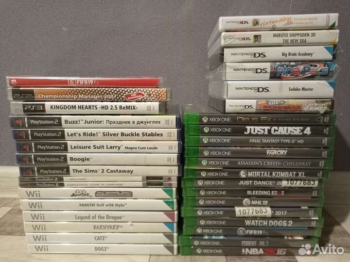 Новые игры на разные консоли sealed