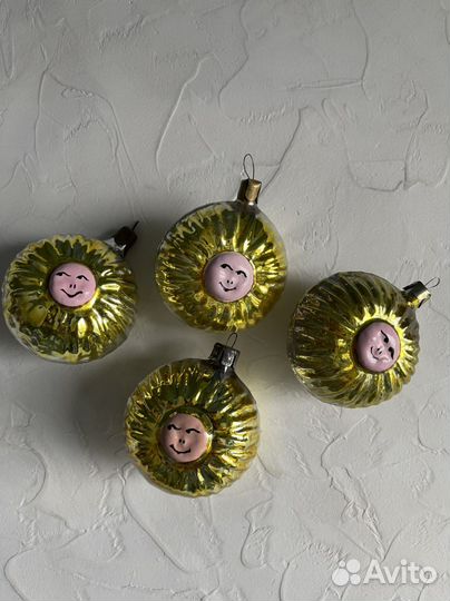 Елочные игрушки ссср, 