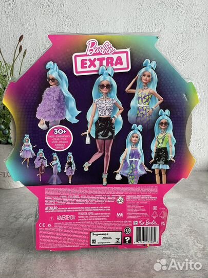 На брони Барби экстра Barbie extra deluxe doll