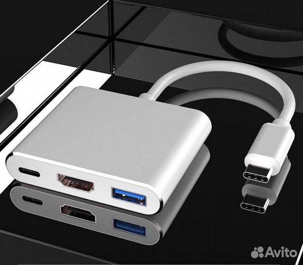 Переходник Type C - hdmi/USB/Type C