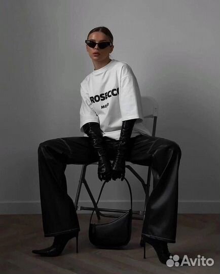 Футболка женская оверсайз