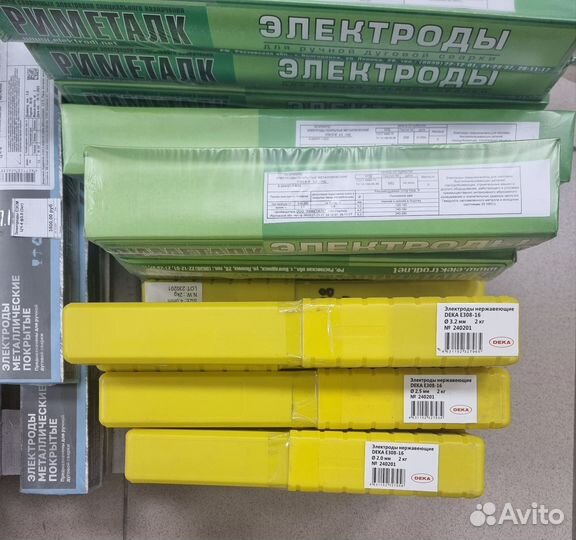 Электроды нержавеющие Deka E308-16 2,0мм 2кг