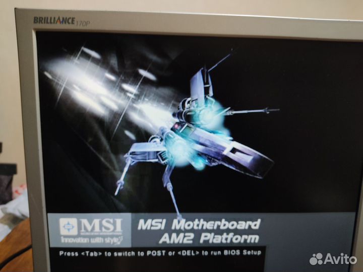 Материнская плата MSI MS-7 с процессором, памятью