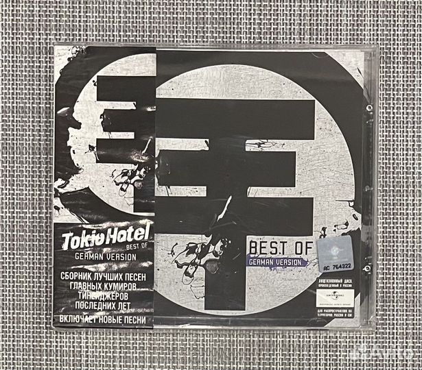Tokio Hotel - Best Of (German Version) CD Rus