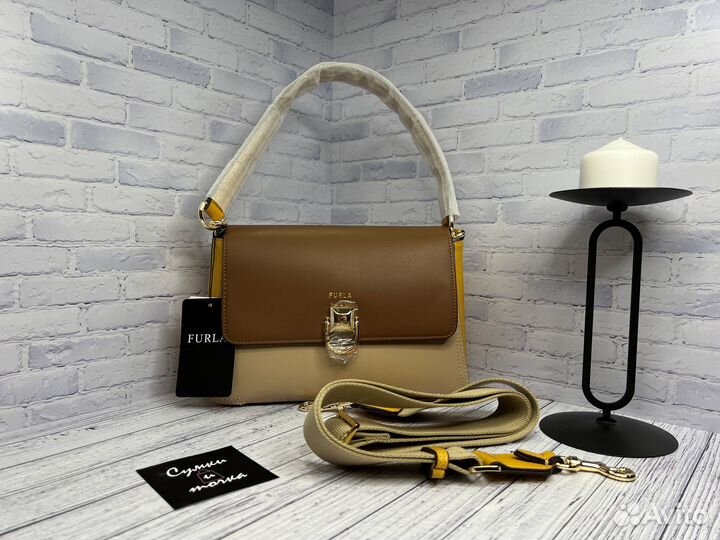 Сумка женская натуральная кожа furla