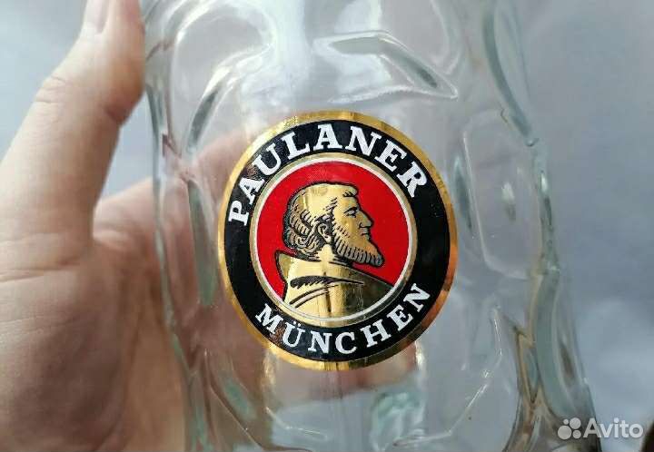 Кружка пивная paulanerоригинал