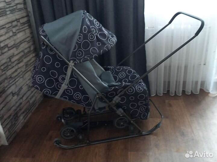 Коляска санки