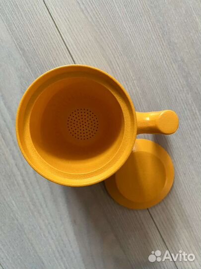 Кружка с деревянной ручкой 500 мл