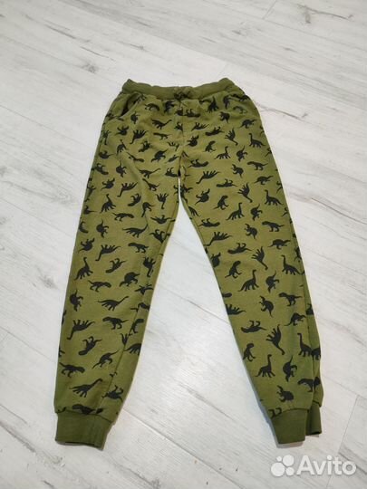 Брюки пакетом на мальчика,штаны трикошки 134 sin