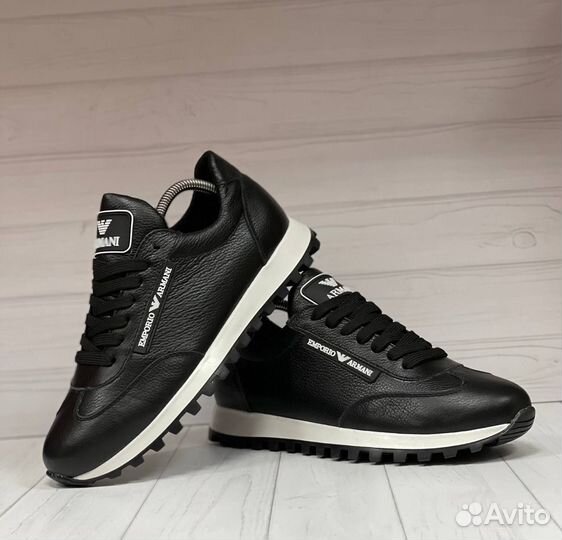 Мужские зимние кроссовки натуральная кожа