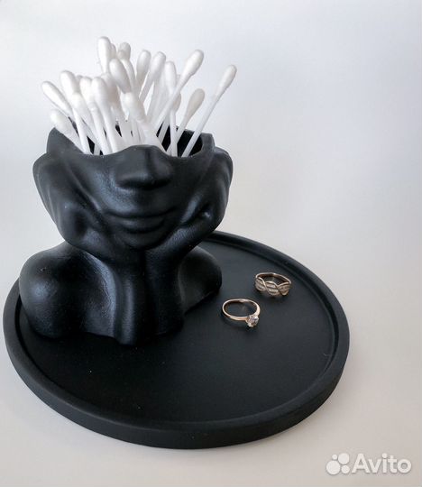 Поднос и кашпо, декор для дома, подарок