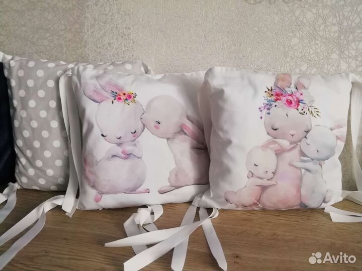 Бортики в детскую кроватку