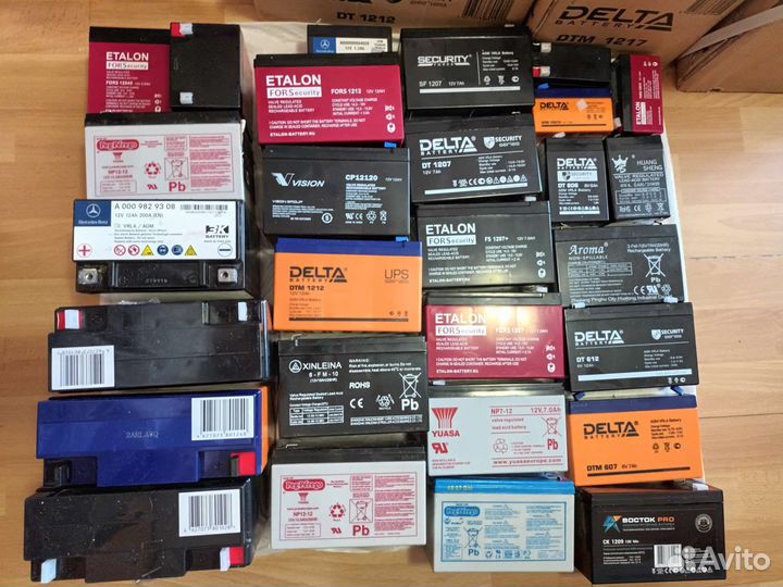 Аккумулятор AGM 12V 7AH UPS эхолотов Casil CA1270