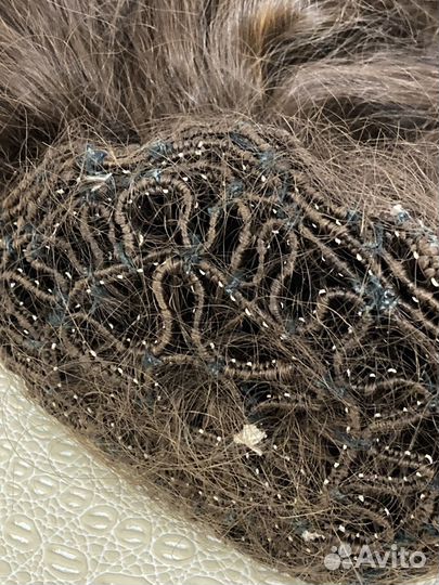 Шиньон из натуральных волос