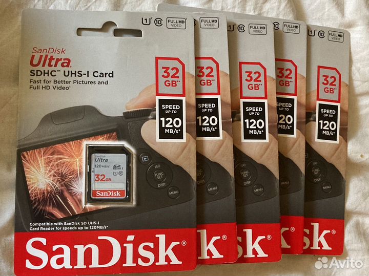 Карта памяти SanDisk 32gb