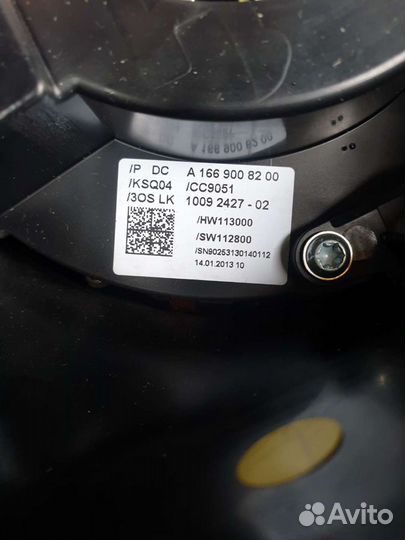 Подрулевой переключатель mercedes benz ML