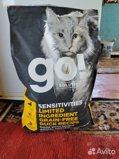 Сухой корм для кошек Go
