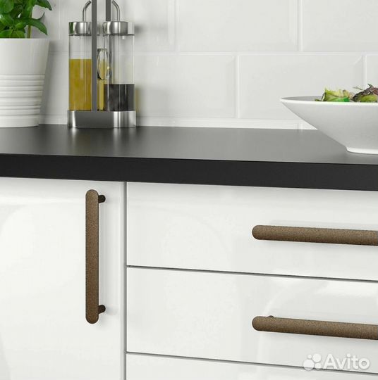 Ручка мебельная IKEA nydala 54 мм 2 шт бронзовый