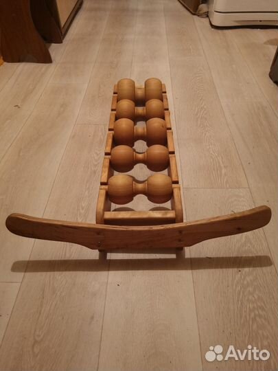 Массажер для спины деревянный