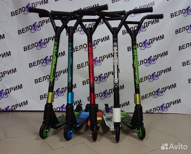 Топовый трюковый самокат