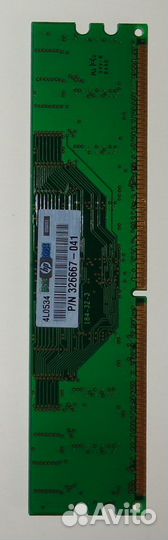 Оперативная память озу DDR1 400 256мб