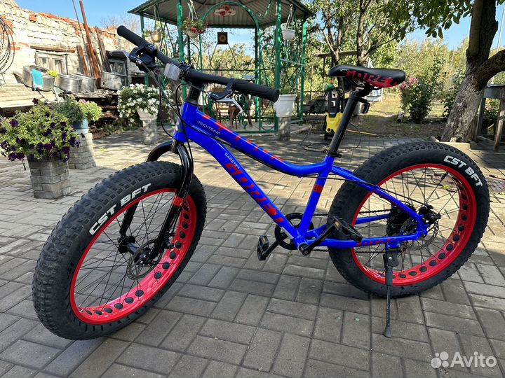 Велосипед фэтбайк Tech Team TT Fat Garet 24