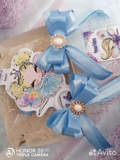 Бантики. Ручная работа