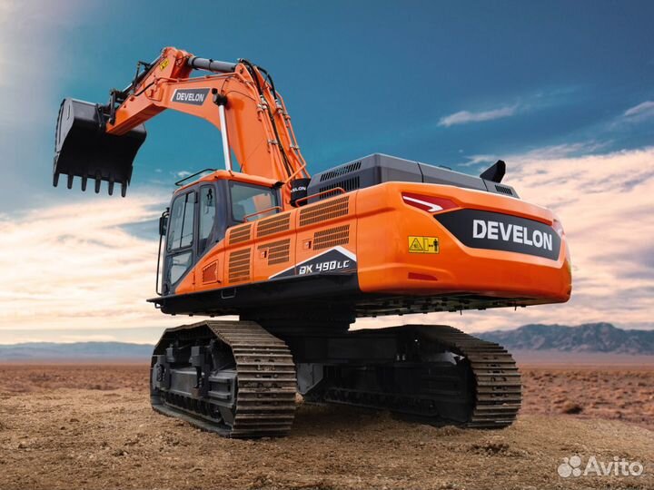 Гусеничный экскаватор Develon DX490LC-7B, 2025