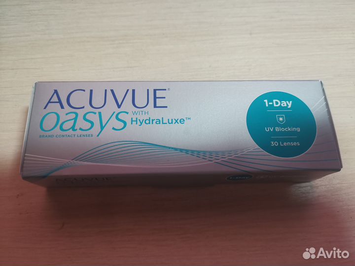 Acuvue Oasys 1-Day; 30 линз; 8,5; +1,00