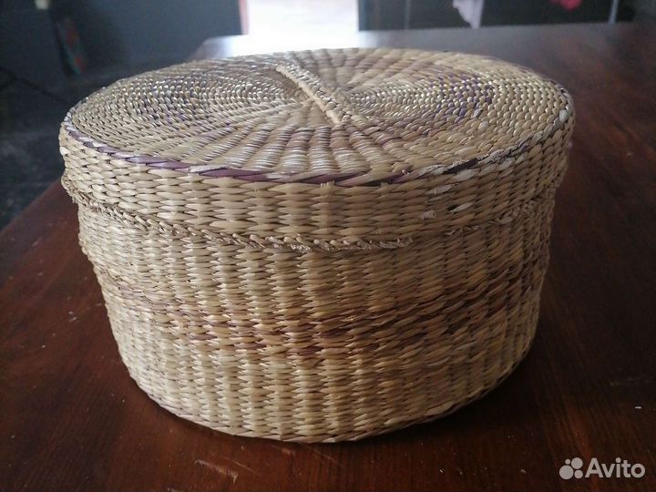 Корзина плетеная IKEA