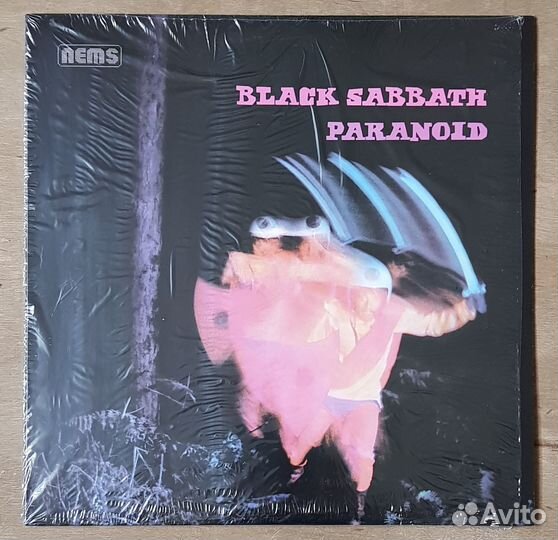 LP Black Sabbath – Paranoid (1970) UK, nems – NEL