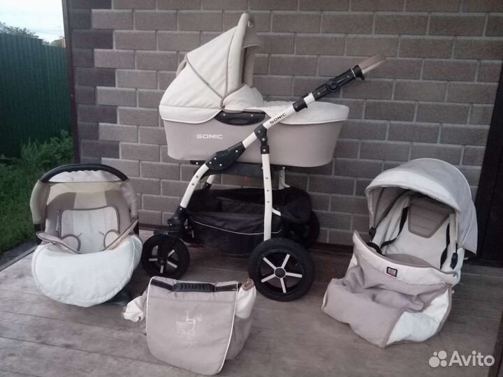 Коляска 3 в 1 sonic verdi