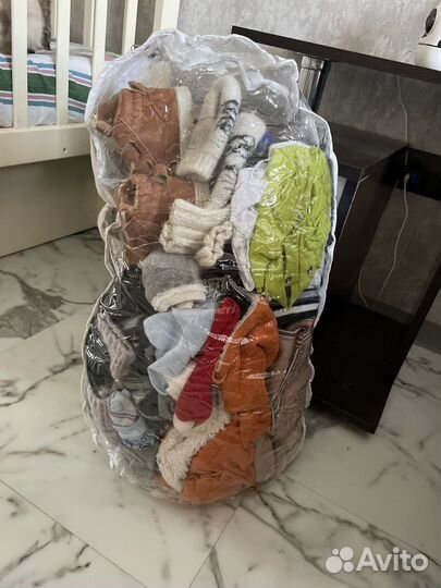 Вещи пакетом мальчик от 3х месецев до 6