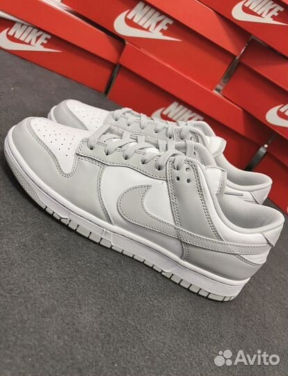 Nike dunk low grey fog