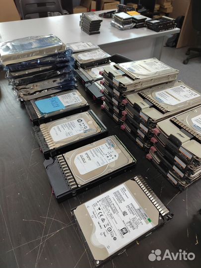 Жесткие диски HP SAS/SATA/FC (2.5/3.5)