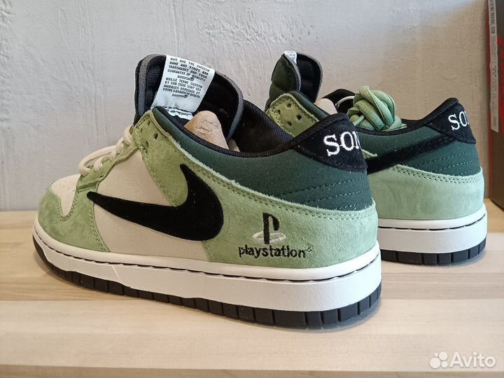 Кроссовки Nike Dunk SB Low Sony Playstation Griin