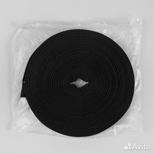 Лента киперная, 20 мм, 50 1 м, цвет чёрный